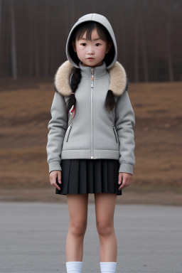 Mongolian child girl 