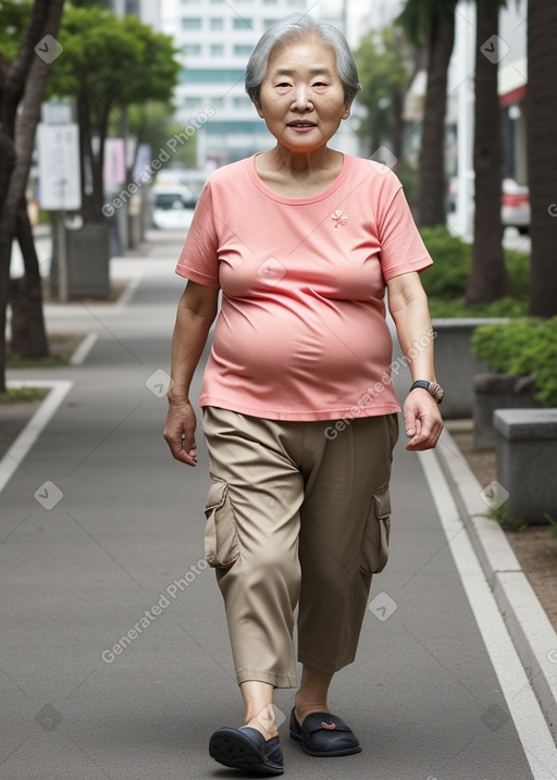 South korean elderly female 