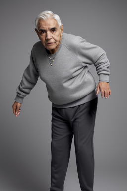 Mexican elderly male with  gray hair