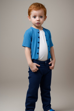 Honduran infant boy with  ginger hair