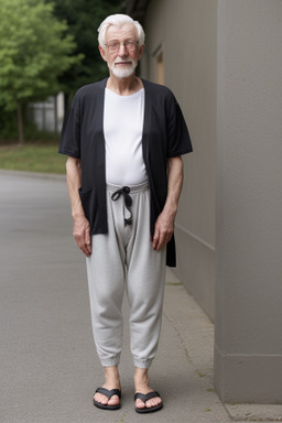 German elderly male with  white hair