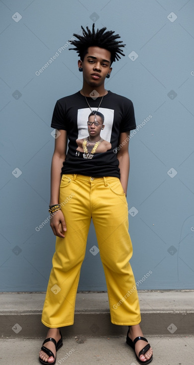 Jamaican young adult non-binary 