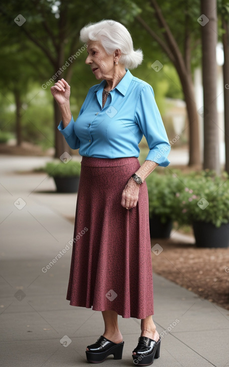 American elderly female 