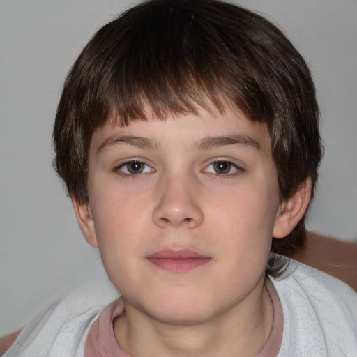 Neutral white young-adult male with medium  brown hair and brown eyes