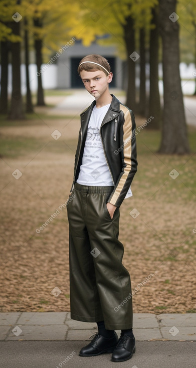 Estonian teenager boy 