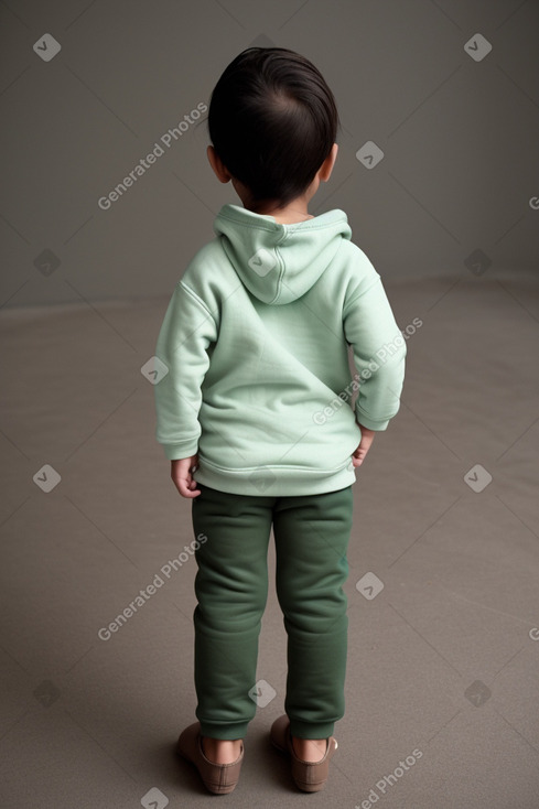 Guatemalan infant boy with  brown hair