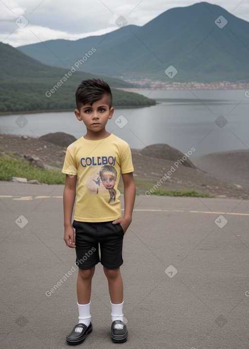 Colombian child boy 