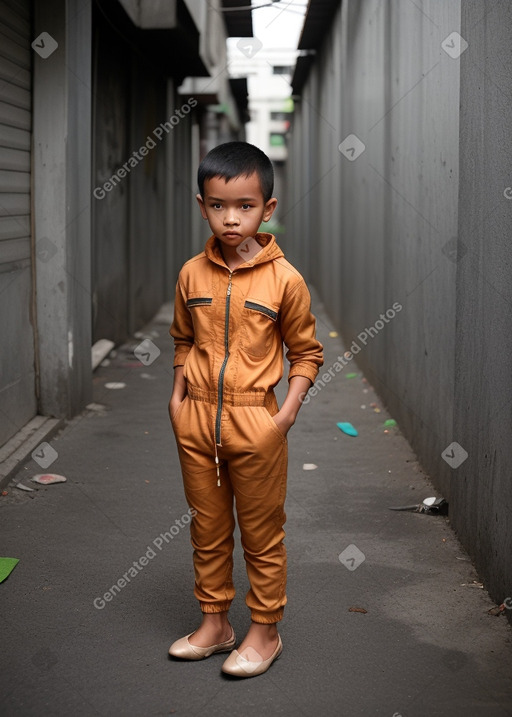 Indonesian child boy 