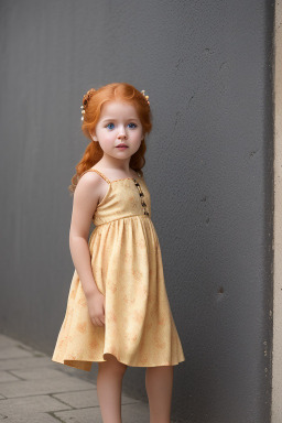 Ecuadorian infant girl with  ginger hair