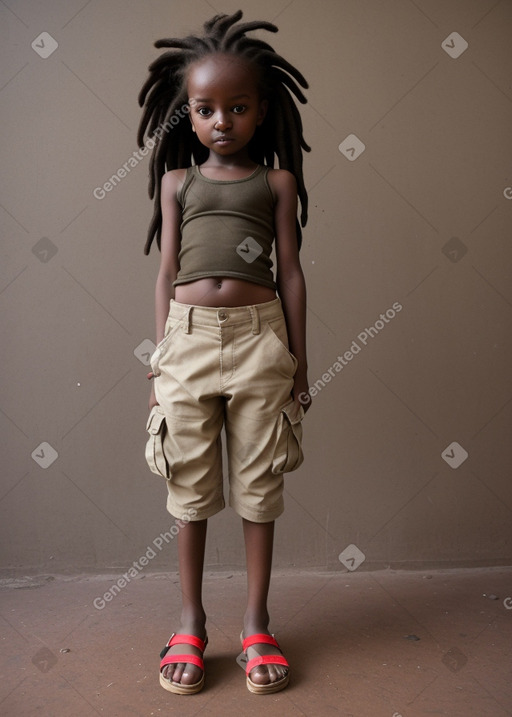 Sudanese infant girl 