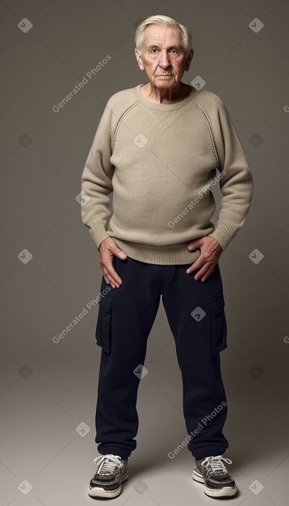 Uruguayan elderly male with  blonde hair