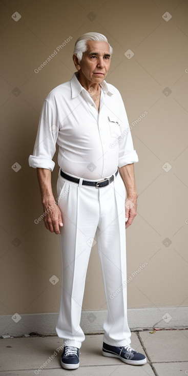 Cuban elderly male with  white hair