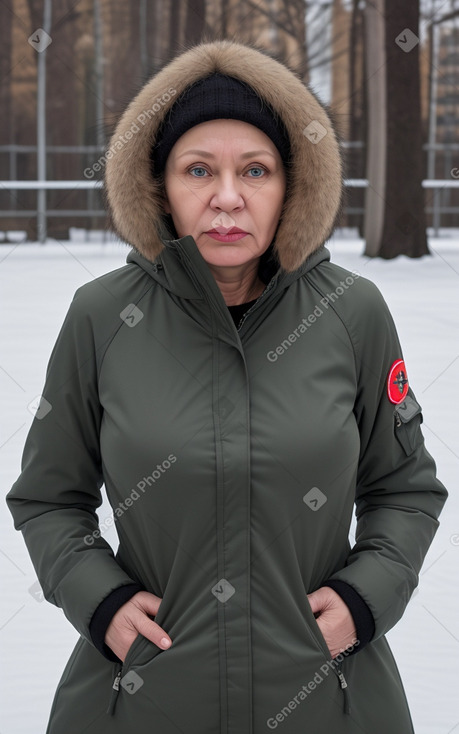 Russian middle-aged female 