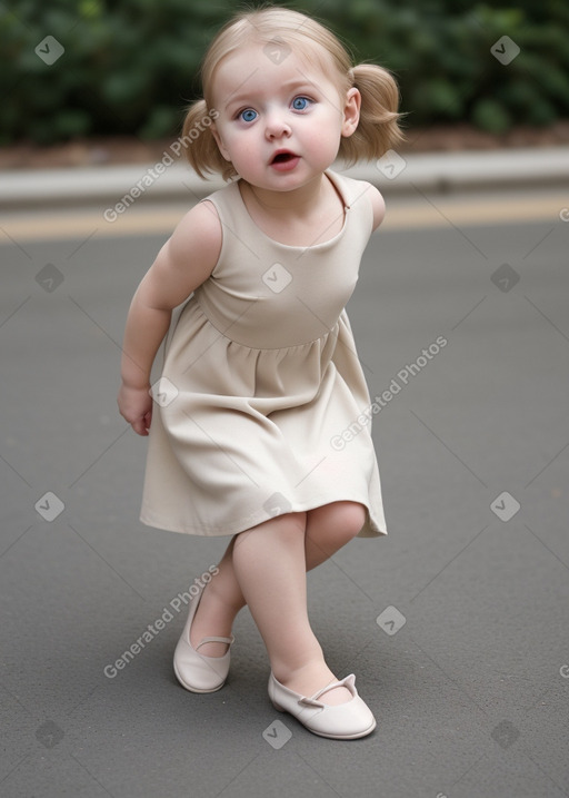 Caucasian infant girl 