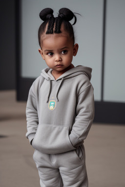 South african infant boy with  gray hair