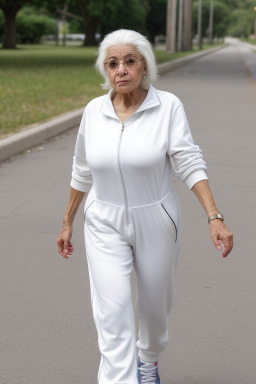 Cuban elderly female with  white hair