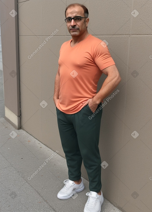 Iraqi middle-aged male with  ginger hair