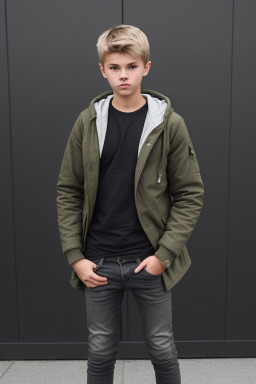 Norwegian teenager boy 