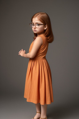 Indian infant girl with  ginger hair