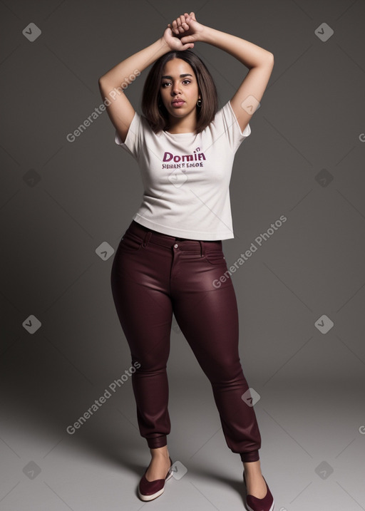 Dominican adult non-binary with  brown hair