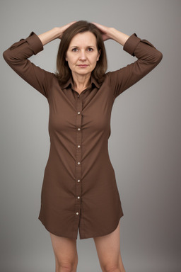 Czech 45 years female with  brown hair