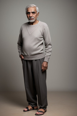 Pakistani elderly male with  gray hair