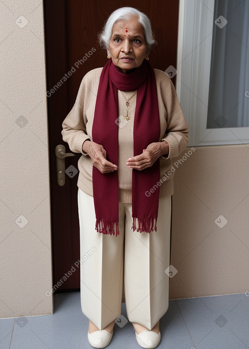 Indian elderly female 