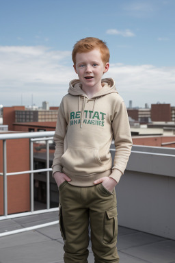 South african infant boy with  ginger hair