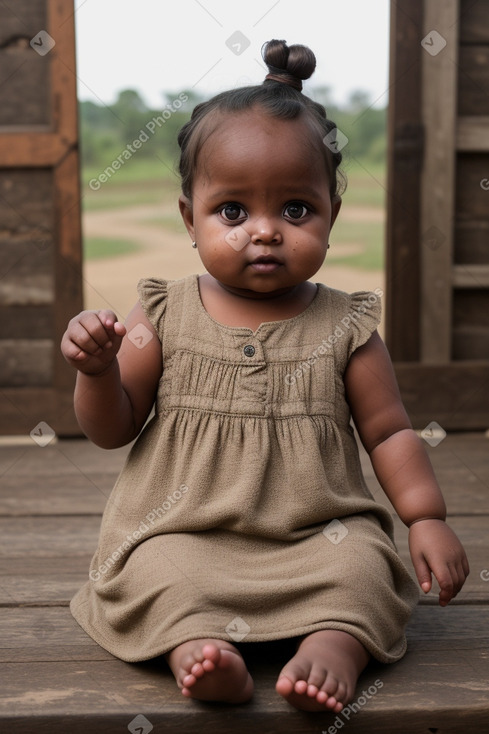 Somali infant girl 