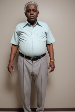 Somali elderly male with  gray hair