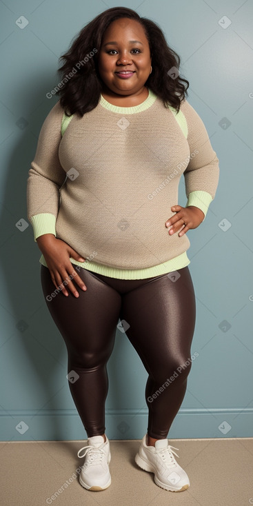 Jamaican 45 years female with  brown hair