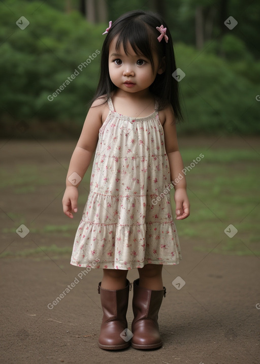 Malaysian infant girl 