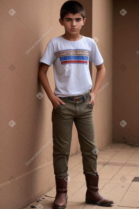 Paraguayan teenager boy 