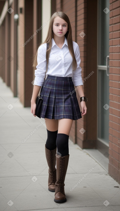 Caucasian teenager girl 