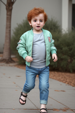 Armenian infant boy with  ginger hair