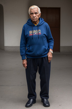 Venezuelan elderly male with  blonde hair