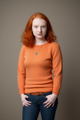 Austrian adult non-binary with  ginger hair