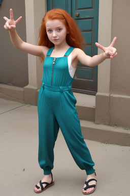 Georgian child female with  ginger hair