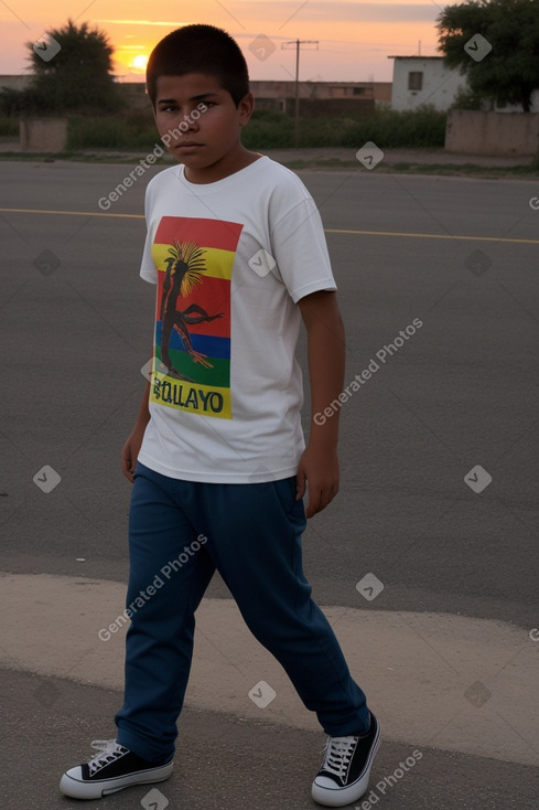 Bolivian teenager boy 