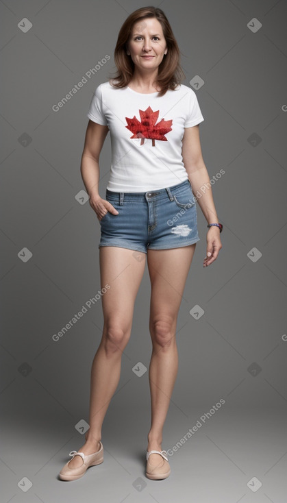 Canadian middle-aged female 