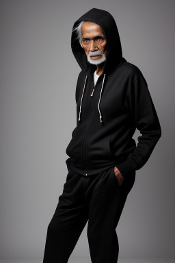 Bangladeshi elderly male with  black hair