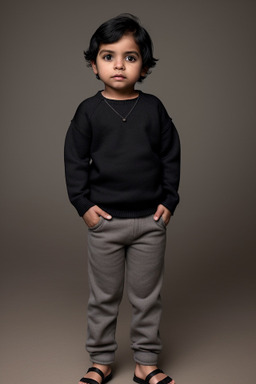 Honduran infant boy with  black hair