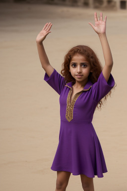 Yemeni child girl with  ginger hair