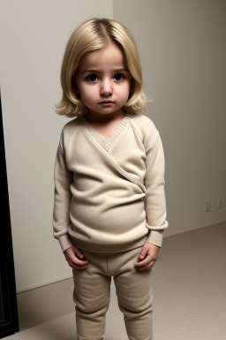 Turkish infant boy with  blonde hair