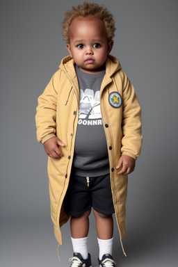 Somali infant boy with  blonde hair