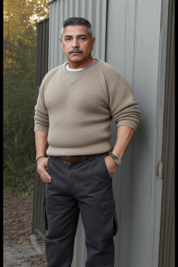 Hispanic middle-aged male 