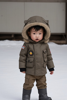 Mongolian infant boy 