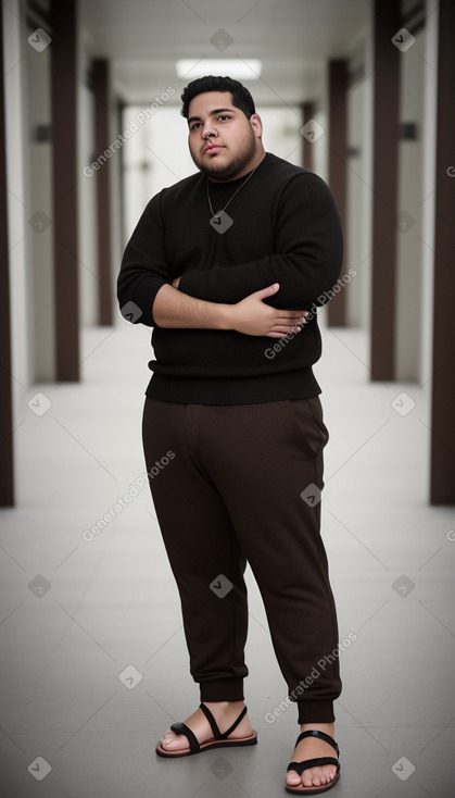 Puerto rican young adult male with  black hair