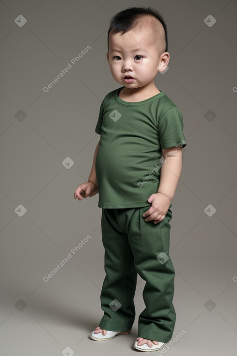 Mongolian infant boy 