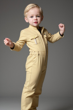 Lithuanian infant boy with  blonde hair